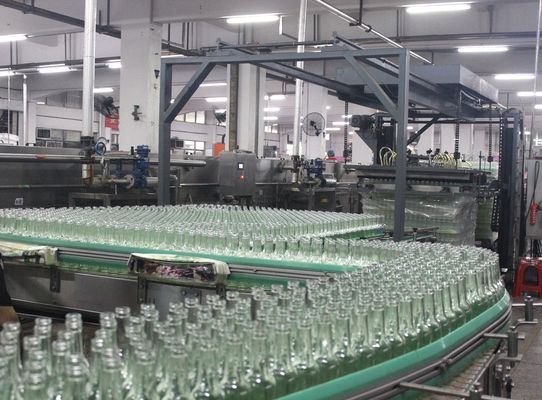 Aerated Juice Glass Bottle Filling Machine